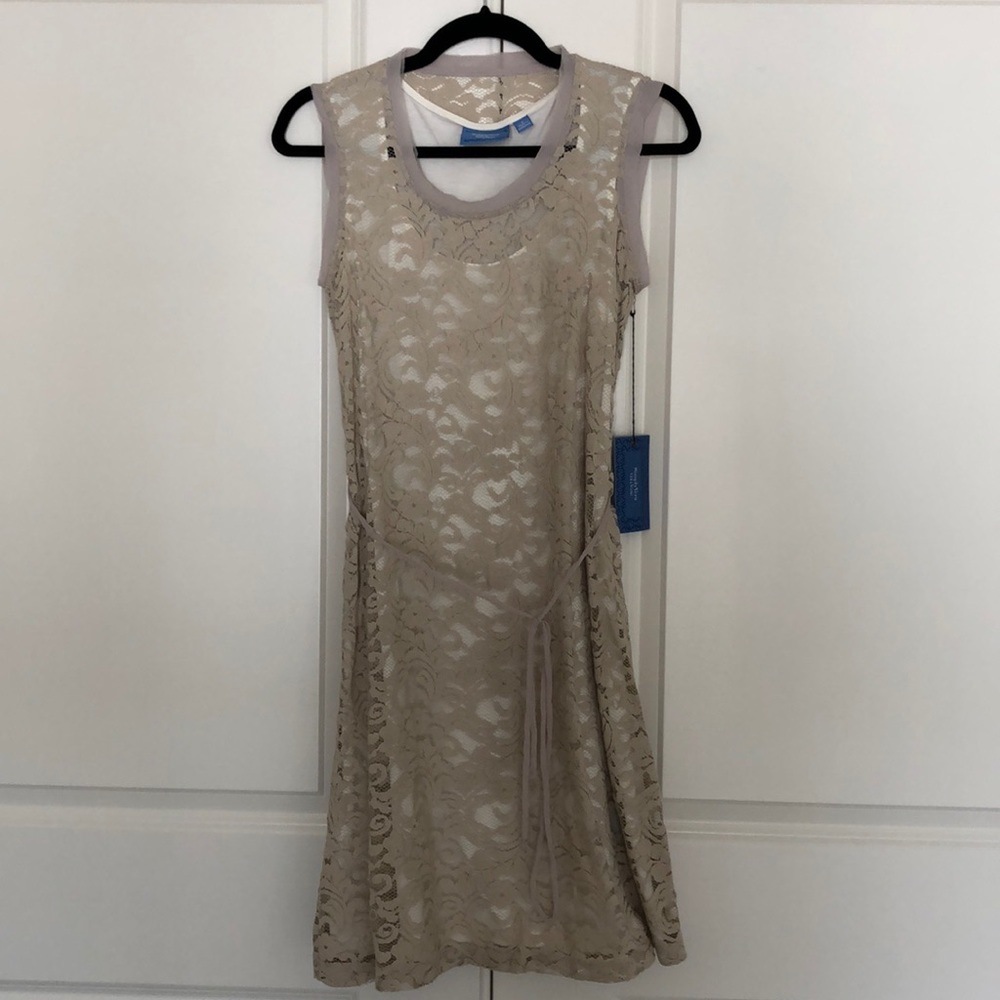 Vera Wang grey dress